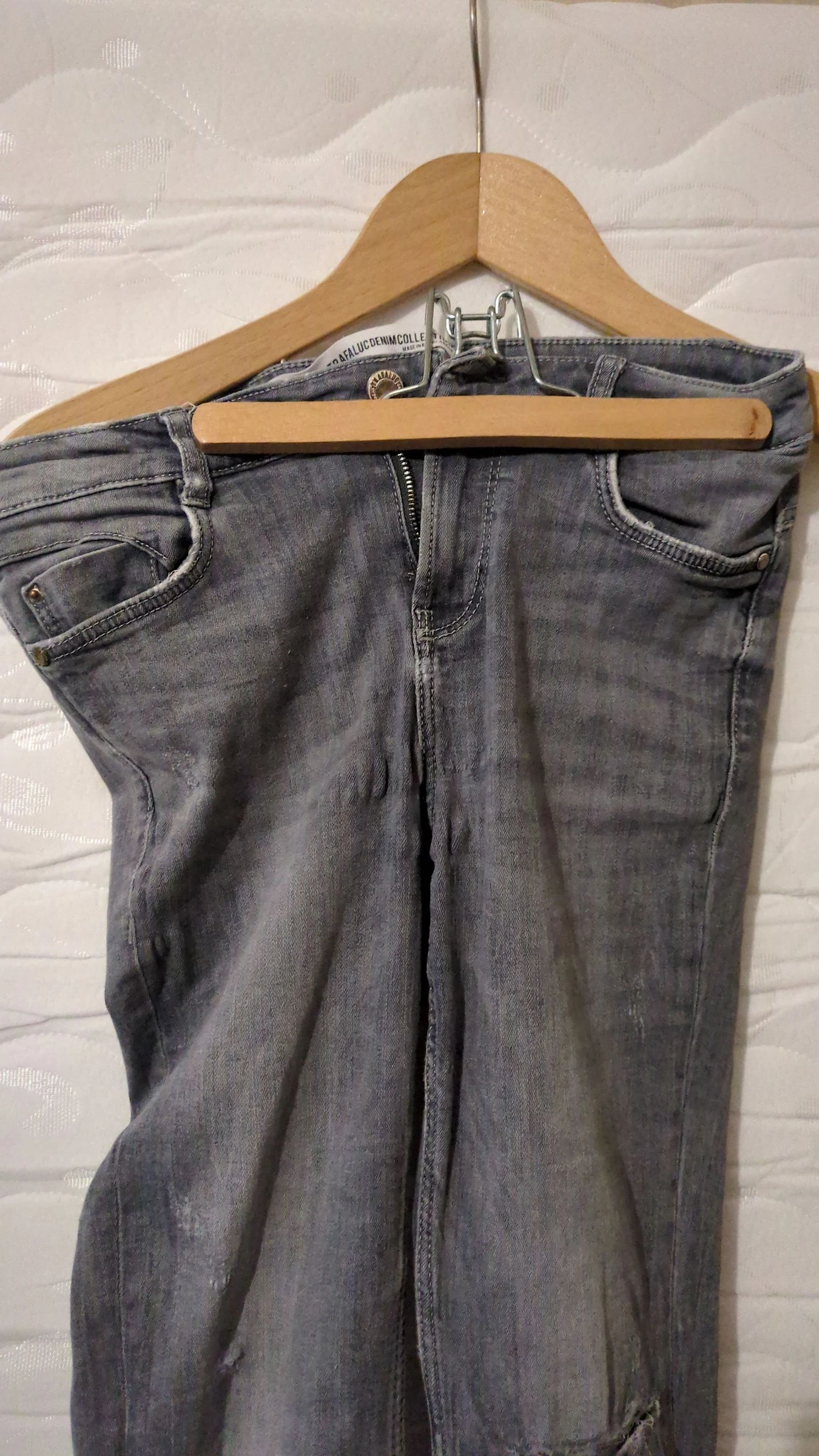 Jeans feminino estilo desgastado Zara trafaluc 40 – photo 5